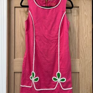 Lilly Pulitzer Pink Dress with Green Details